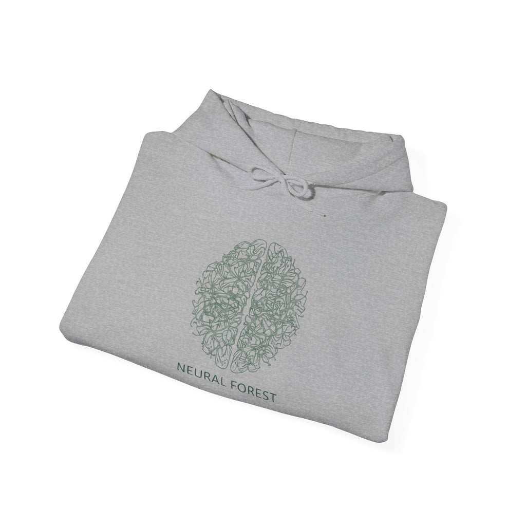 MATFAY Neural Forest MATFAY Studio Hoodie  Minimal Concept Graphic Hoodie