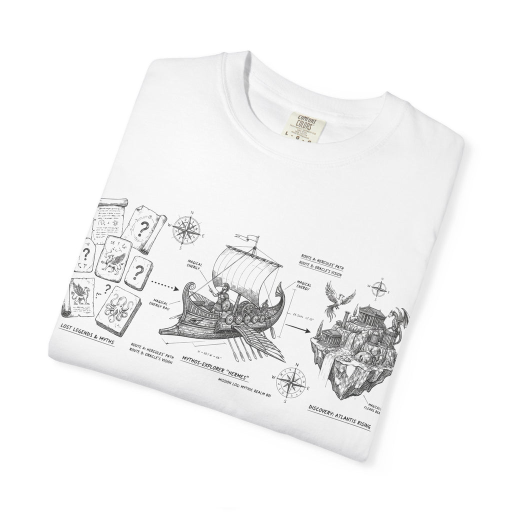 MATFAY Vintage Anatomy Illustration T-Shirt | Heart, Lungs, Skull Diagram