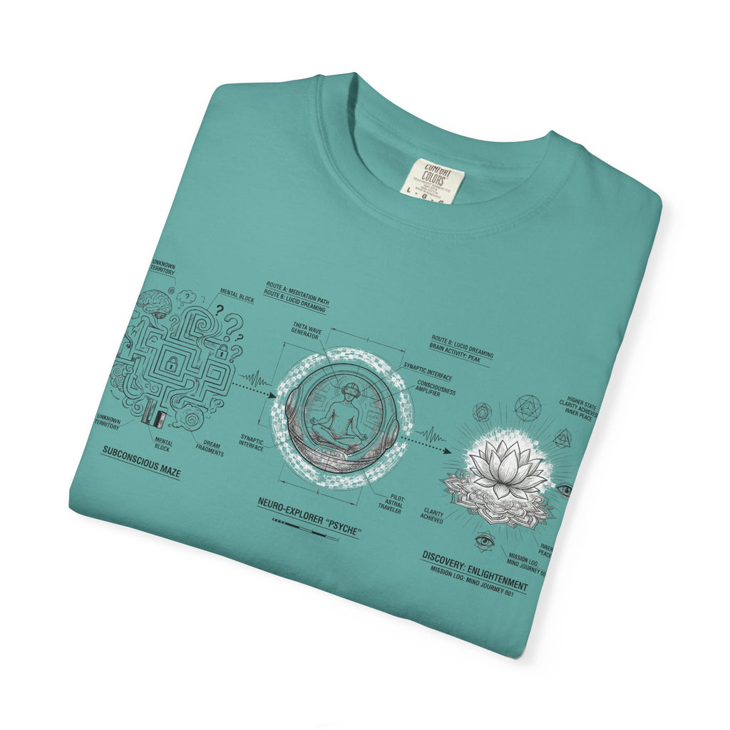 MATFAY Astrology Chart Diagram T-shirt | Celestial Moon Phase Illustration