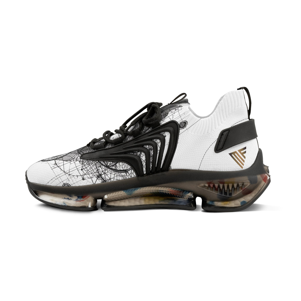 MATFAY Mental Flow Sneakers / Abstract Psychological Line Art Shoes