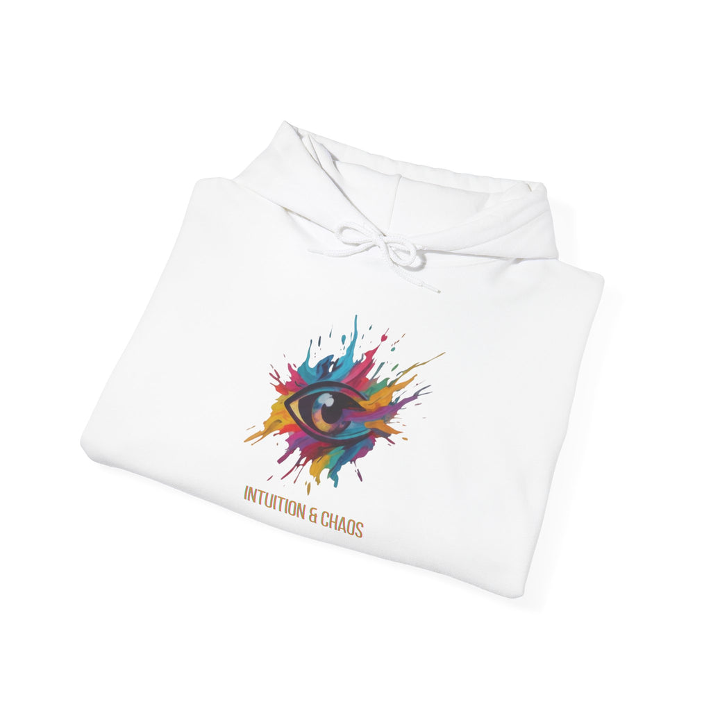 MATFAY Paint Splash Eye Hoodie | Hoodie mit Farbklecks-Augenmotiv & Typografie