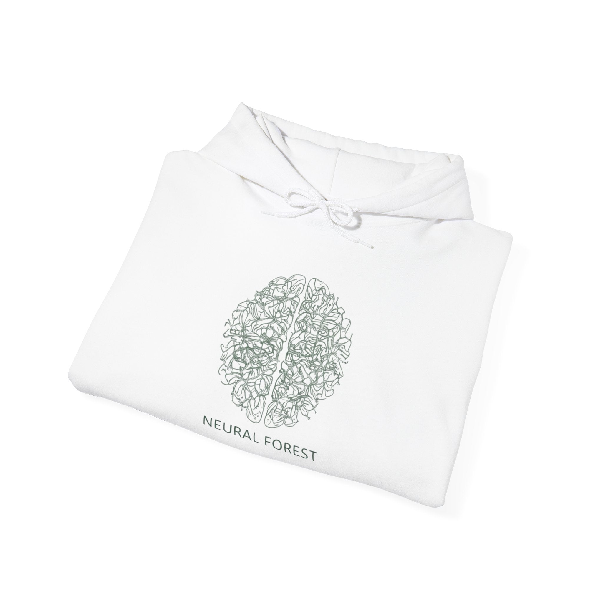MATFAY Neural Forest MATFAY Studio Hoodie  Minimal Concept Graphic Hoodie
