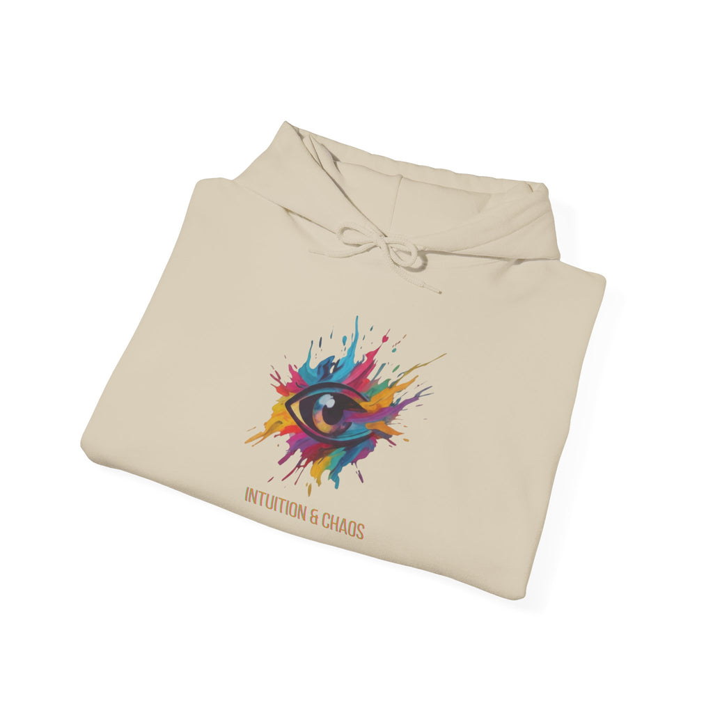 MATFAY Paint Splash Eye Hoodie | Hoodie mit Farbklecks-Augenmotiv & Typografie