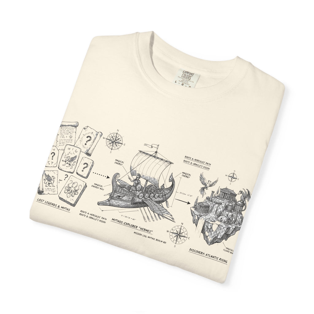 MATFAY Vintage Anatomy Illustration T-Shirt | Heart, Lungs, Skull Diagram