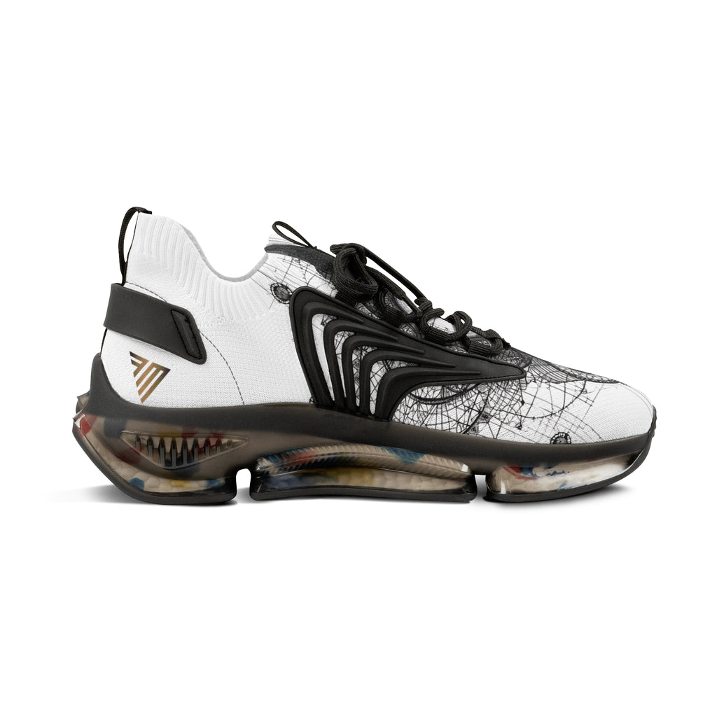 MATFAY Mental Flow Sneakers / Abstract Psychological Line Art Shoes