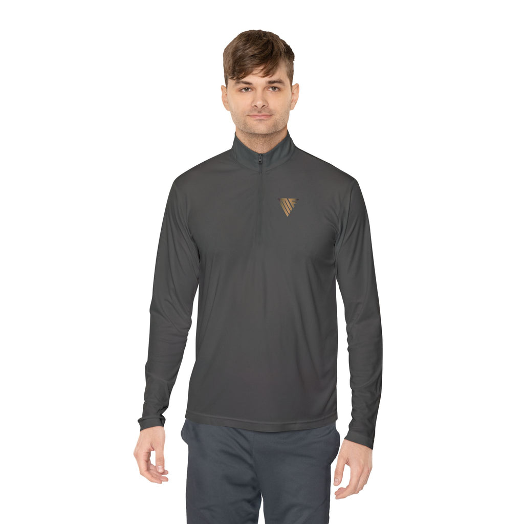 MATFAY Quarter-Zip Pullover — Mythic Sea God Bust Graphic